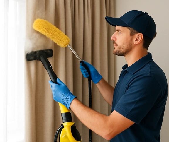 Trusted blind cleaning technician Matty Curtain Cleaning eltham-vic QLD