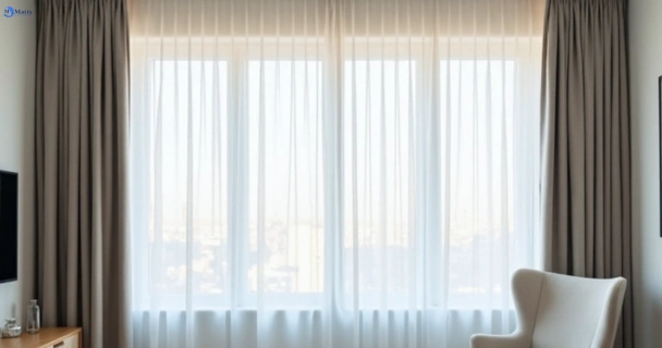 Restored vibrant drapes in eltham-vic QLD after Matty Curtain Cleaning